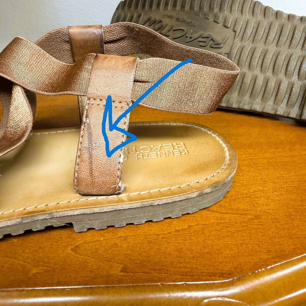 Kenneth Cole REACTION Ballet Sandals 10 - Picture 4 of 6